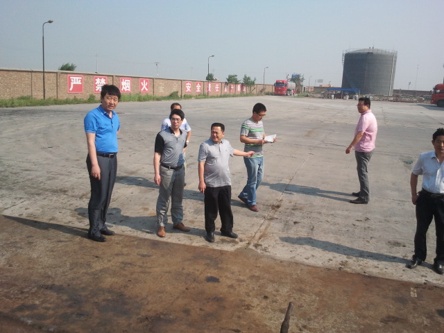 華潤瀝青、華辰石油聯(lián)合進(jìn)行安全大檢查